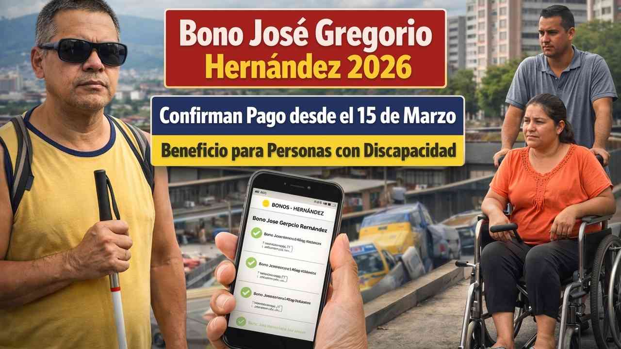 qué es el bono josé gregorio