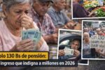 solo 130 bs de pension en